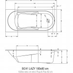 Ванна акриловая Riho Lazy Ванна акриловая Riho Lazy